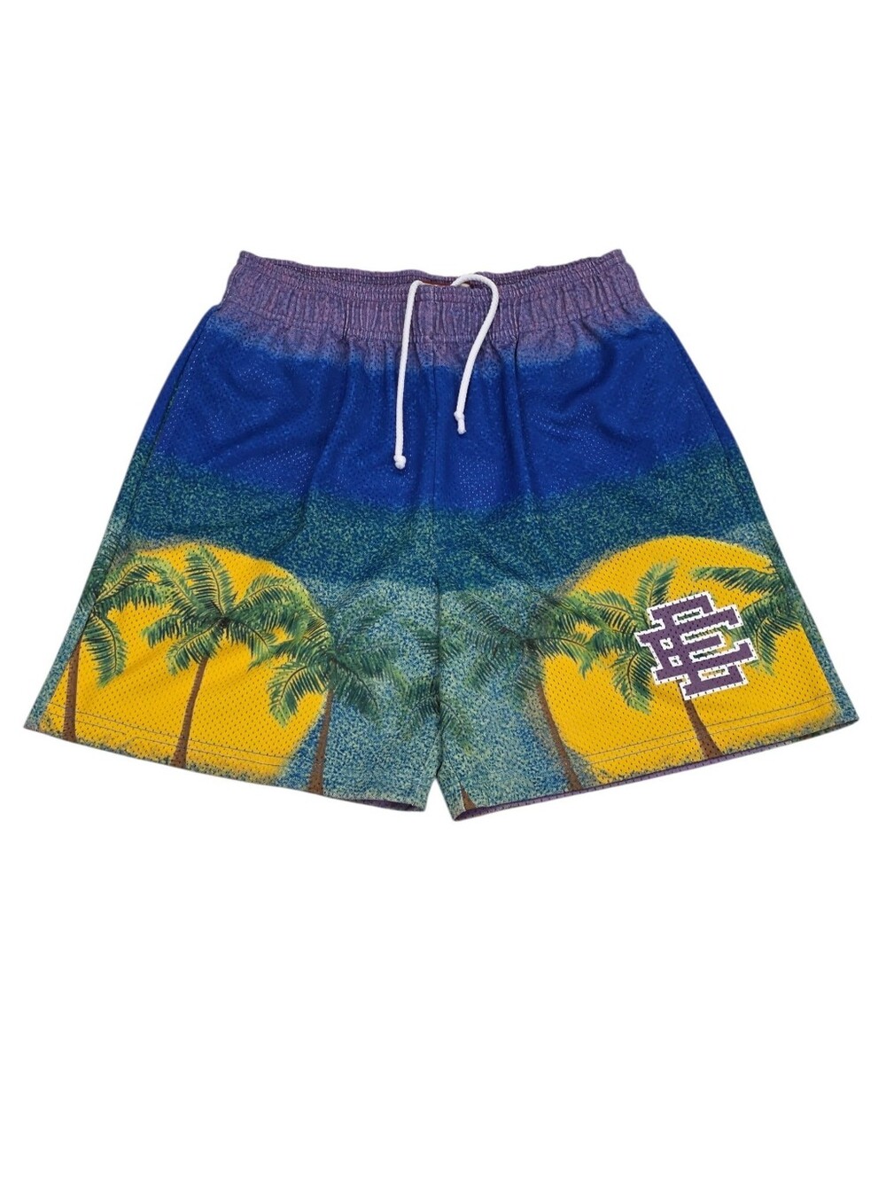 SS21 Eric Emanuel EE Palm Trees Basic Short Size Large